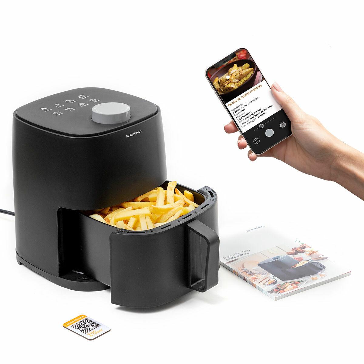 Freidora de Aire InnovaGoods Negro 1200 W 2 L (Reacondicionado B)