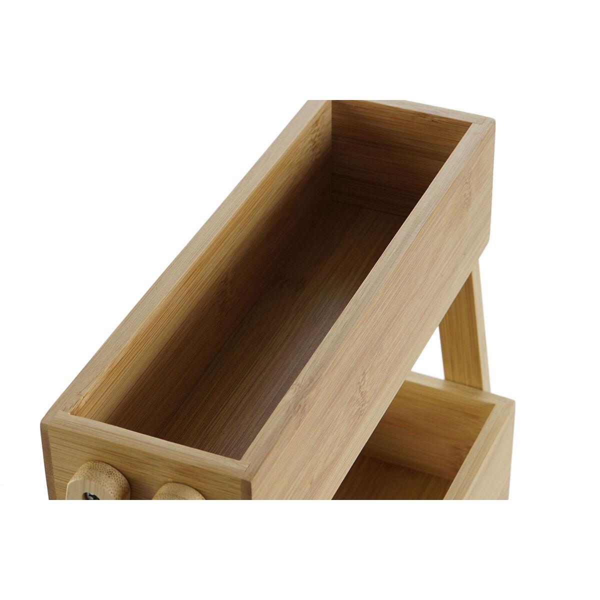 Estante DKD Home Decor Madera Bambú 27 x 12 x 25 cm