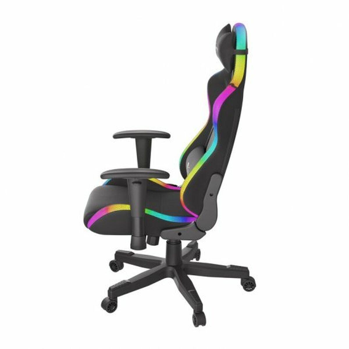 Silla Gaming Genesis Trit 600 RGB Azul Negro