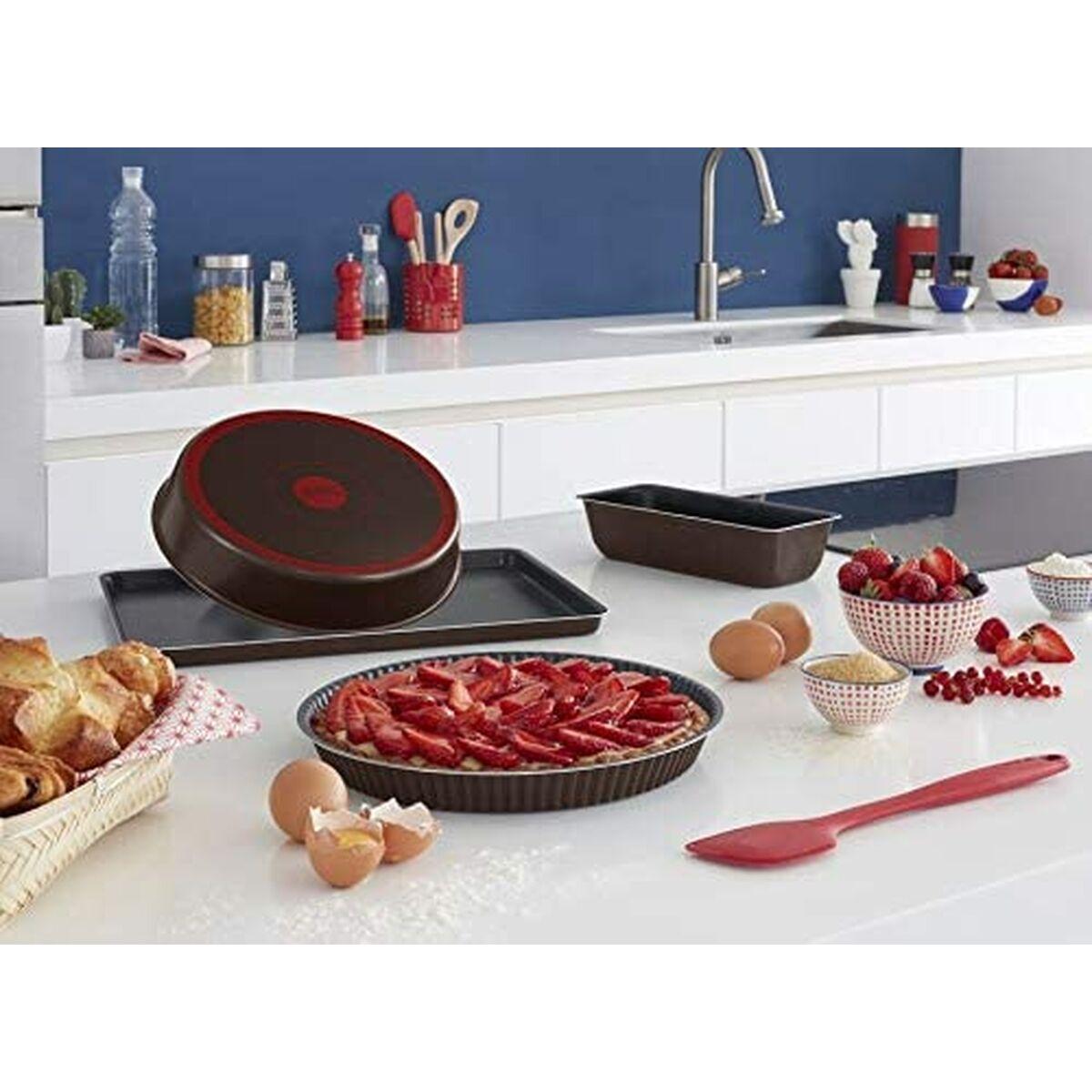 Molde para Tartaletas Tefal Ø 30 cm Marrón
