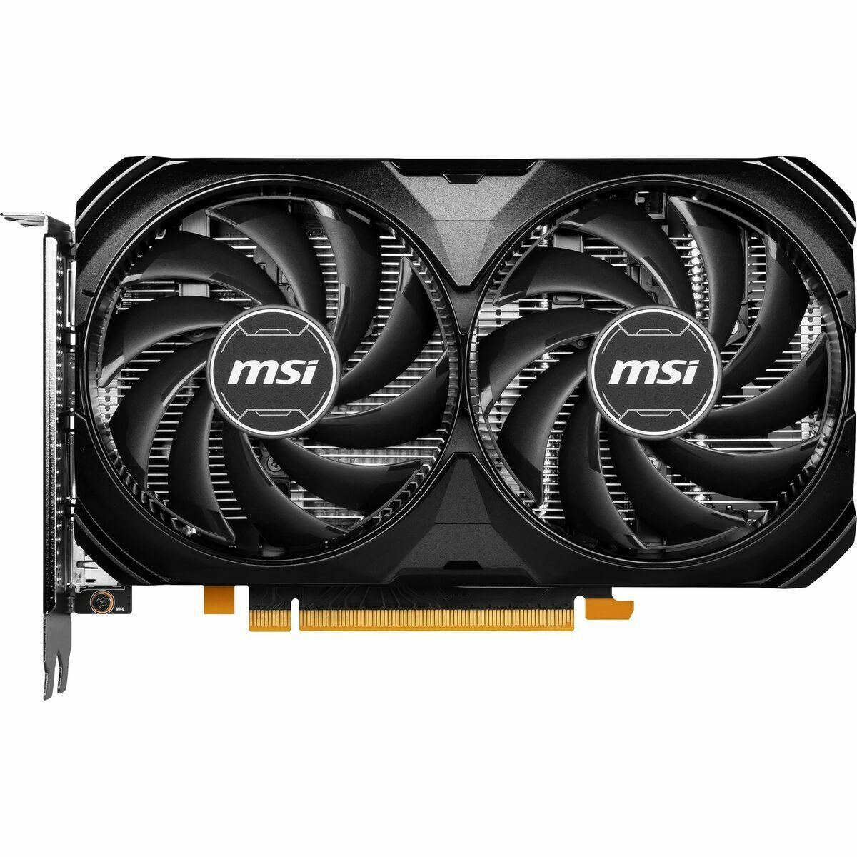 Tarjeta Gráfica MSI GEFORCE RTX 4060 VENTUS 2X BLACK 8G OC Geforce RTX 4060 8 GB GDDR6