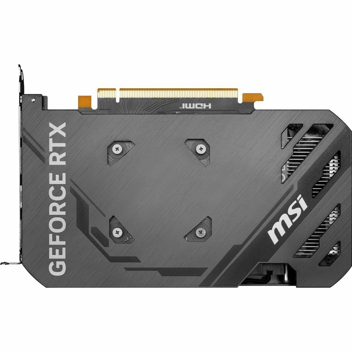 Tarjeta Gráfica MSI GEFORCE RTX 4060 VENTUS 2X BLACK 8G OC Geforce RTX 4060 8 GB GDDR6