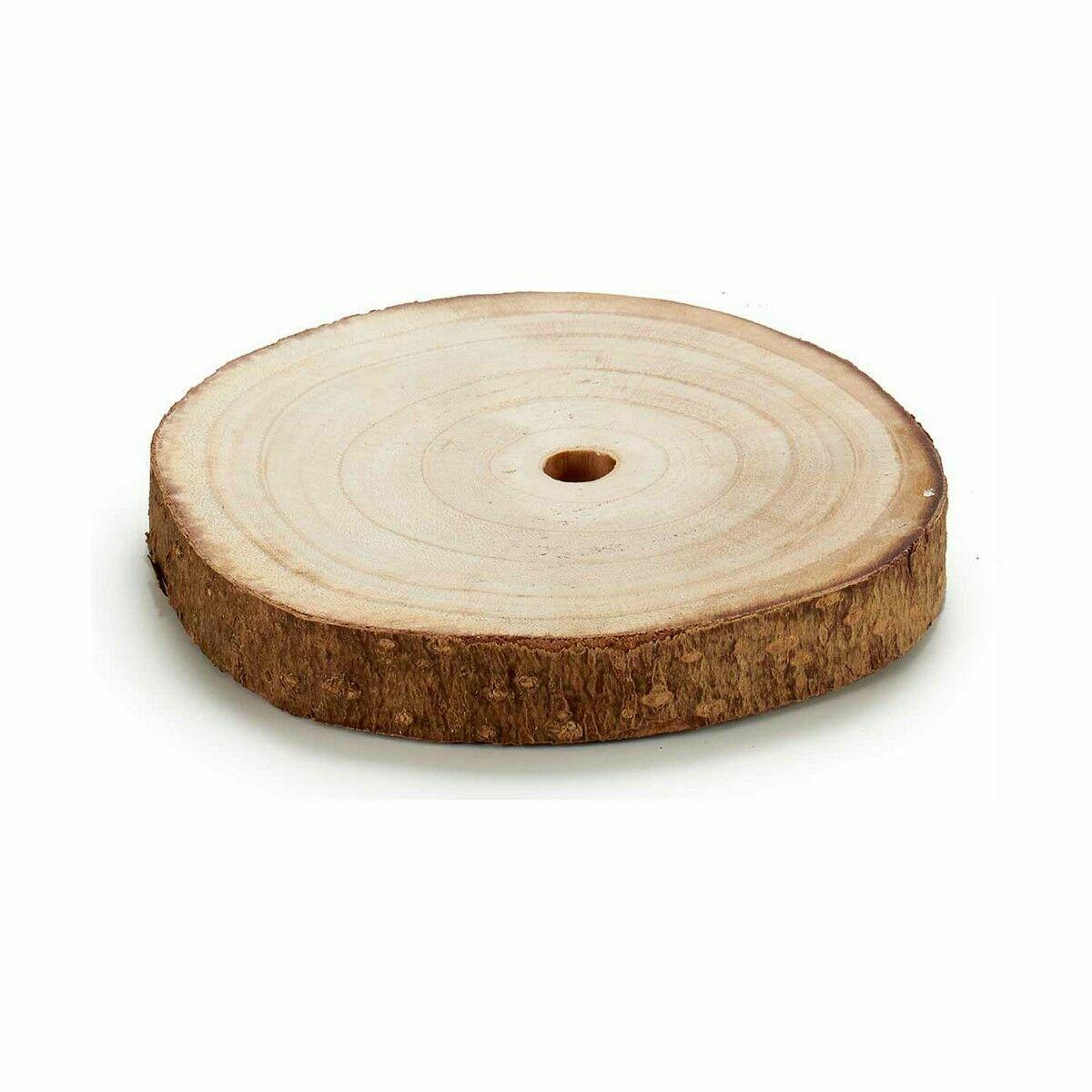 Tronco Decorativo Marrón 16 x 2 x 16 cm (24 Unidades)