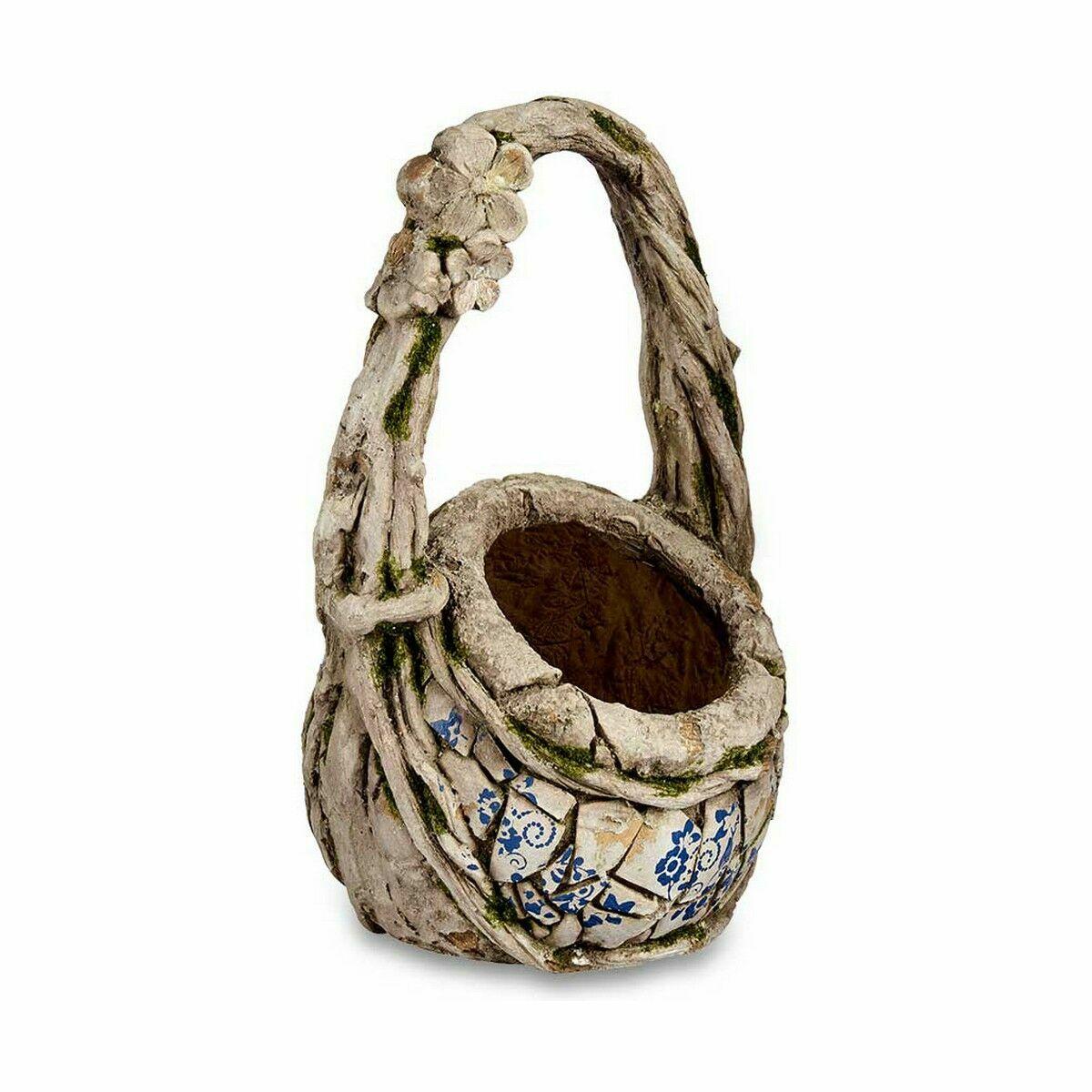 Figura Decorativa para Jardín Ibergarden ZD19018 Poliresina Jarrón 25,5 x 44 x 27,5 cm (2 Unidades)