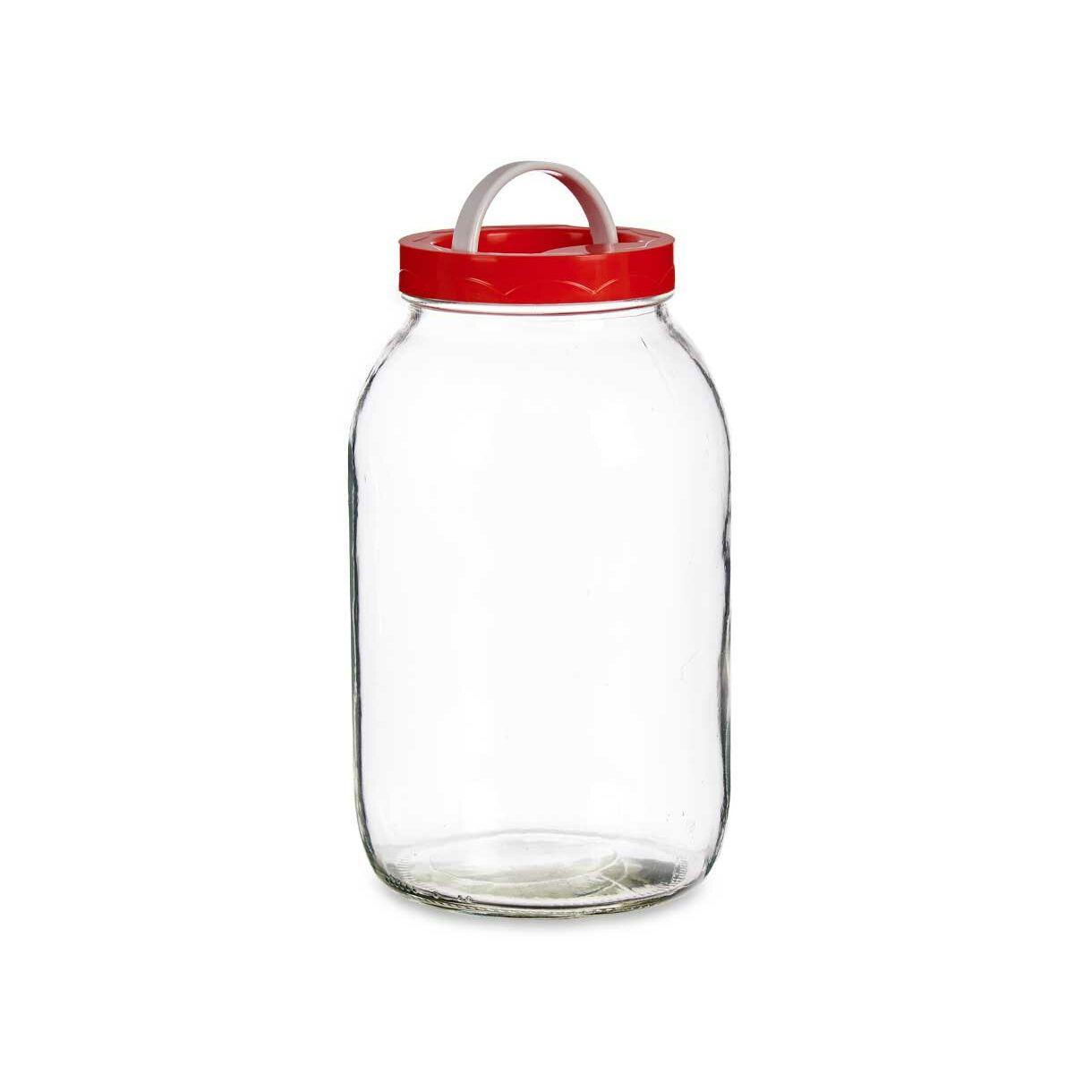 Tarro Vivalto 182 Rojo 3 L Tapa con asa (6 Unidades)