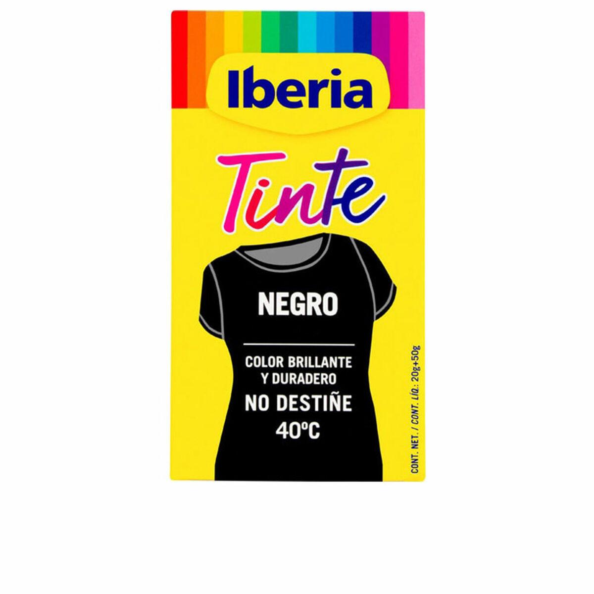 Tinte para Ropa Tintes Iberia   Negro 70 g