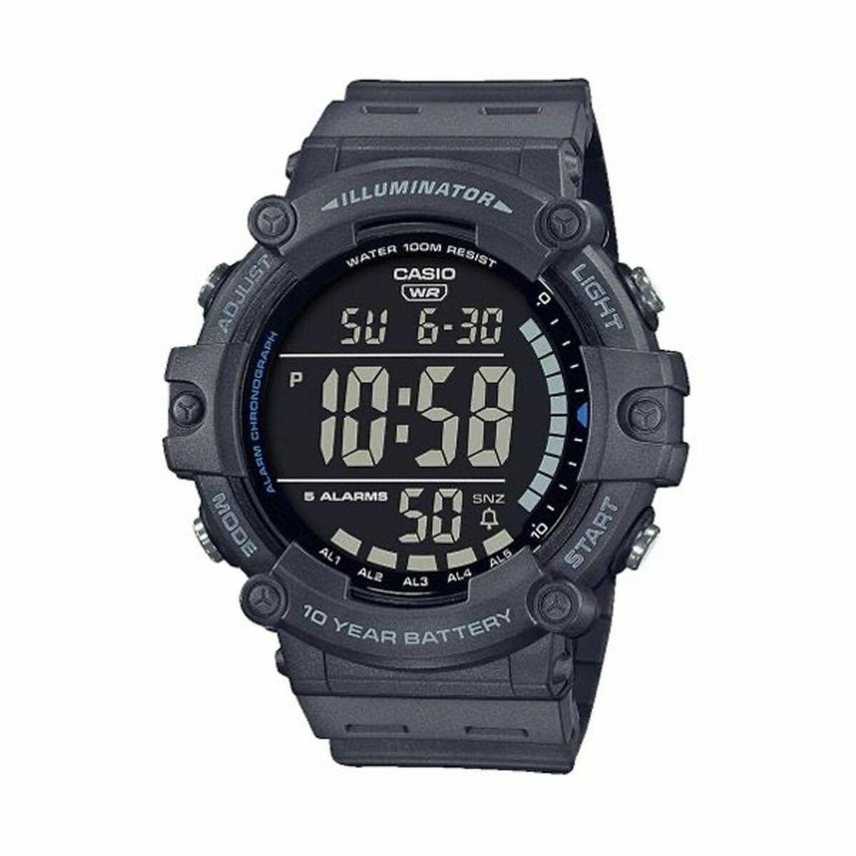Reloj Infantil Casio Negro Gris