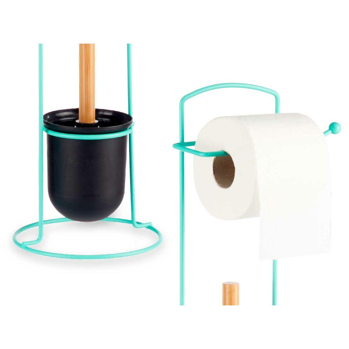 Portarrollos de Papel Higiénico Berilo W2930APB - 407 Menta 17 x 57 x 16,5 cm (6 Unidades)