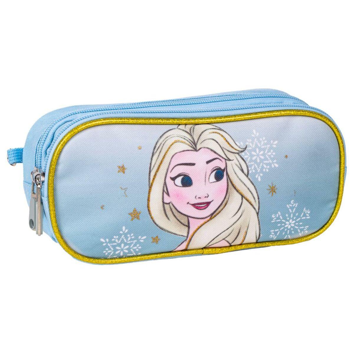 Portatodo Doble Frozen Azul 22,5 x 8 x 10 cm