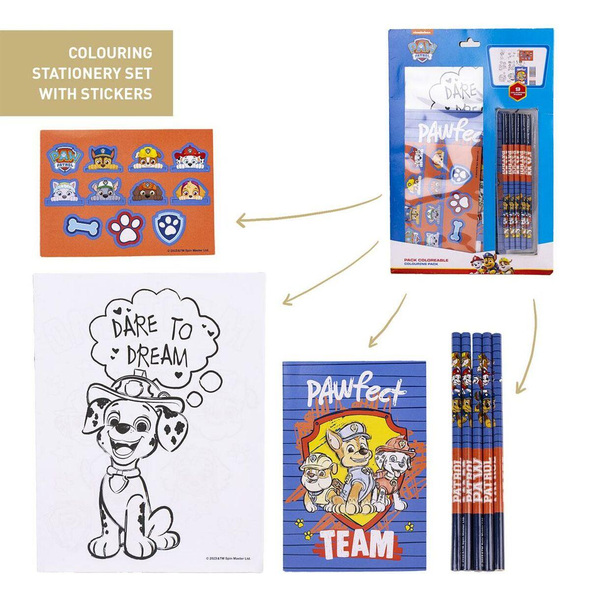 Set de Papelería The Paw Patrol Azul