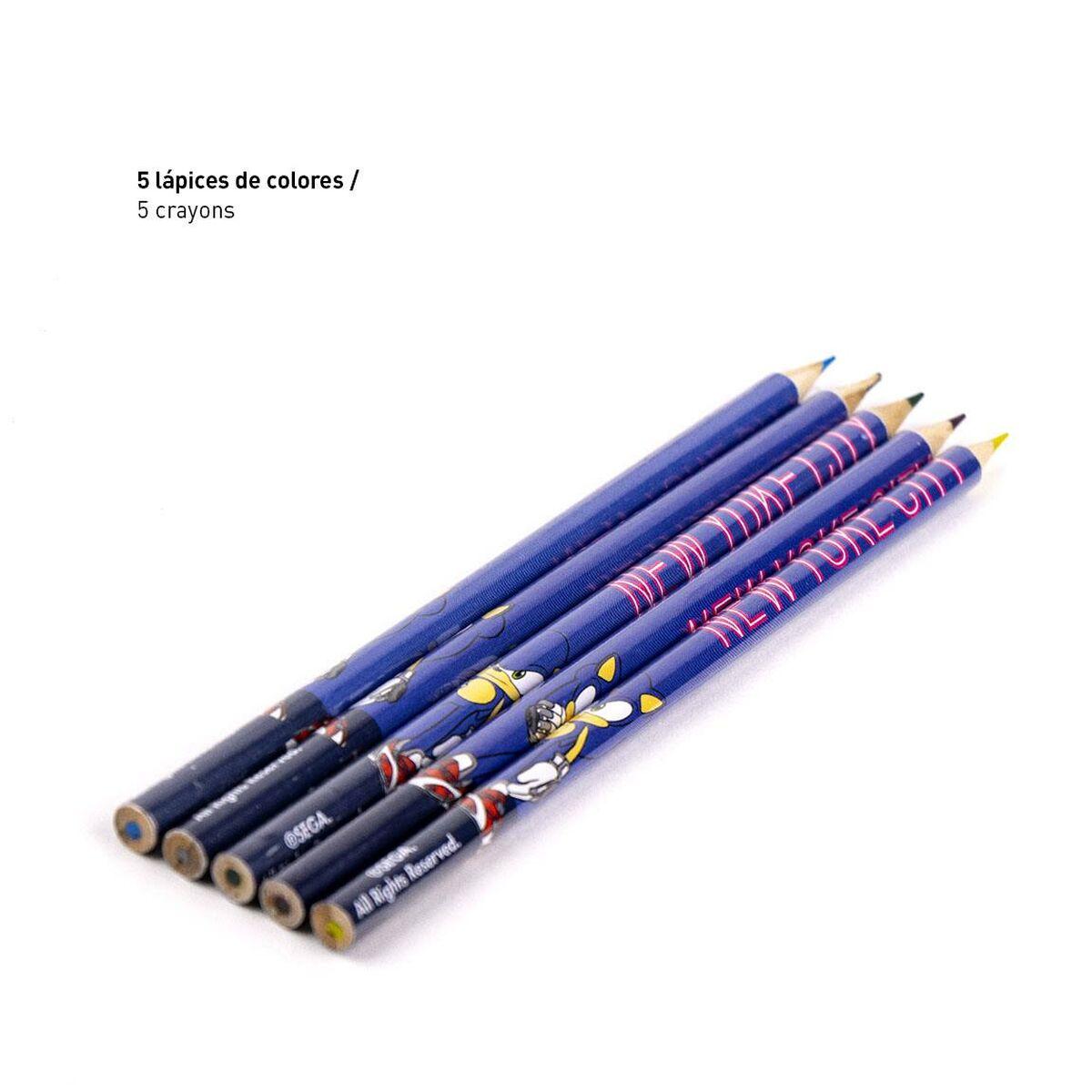 Set de Papelería Sonic Morado