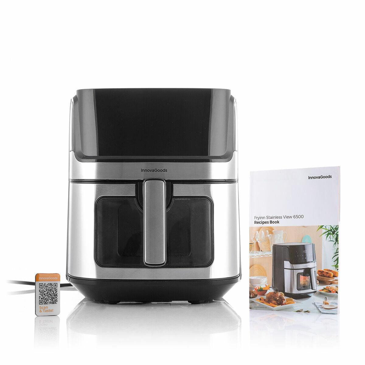 Freidora de Aire InnovaGoods Negro 1700 W 6,5 L Acero Inoxidable (Reacondicionado C)