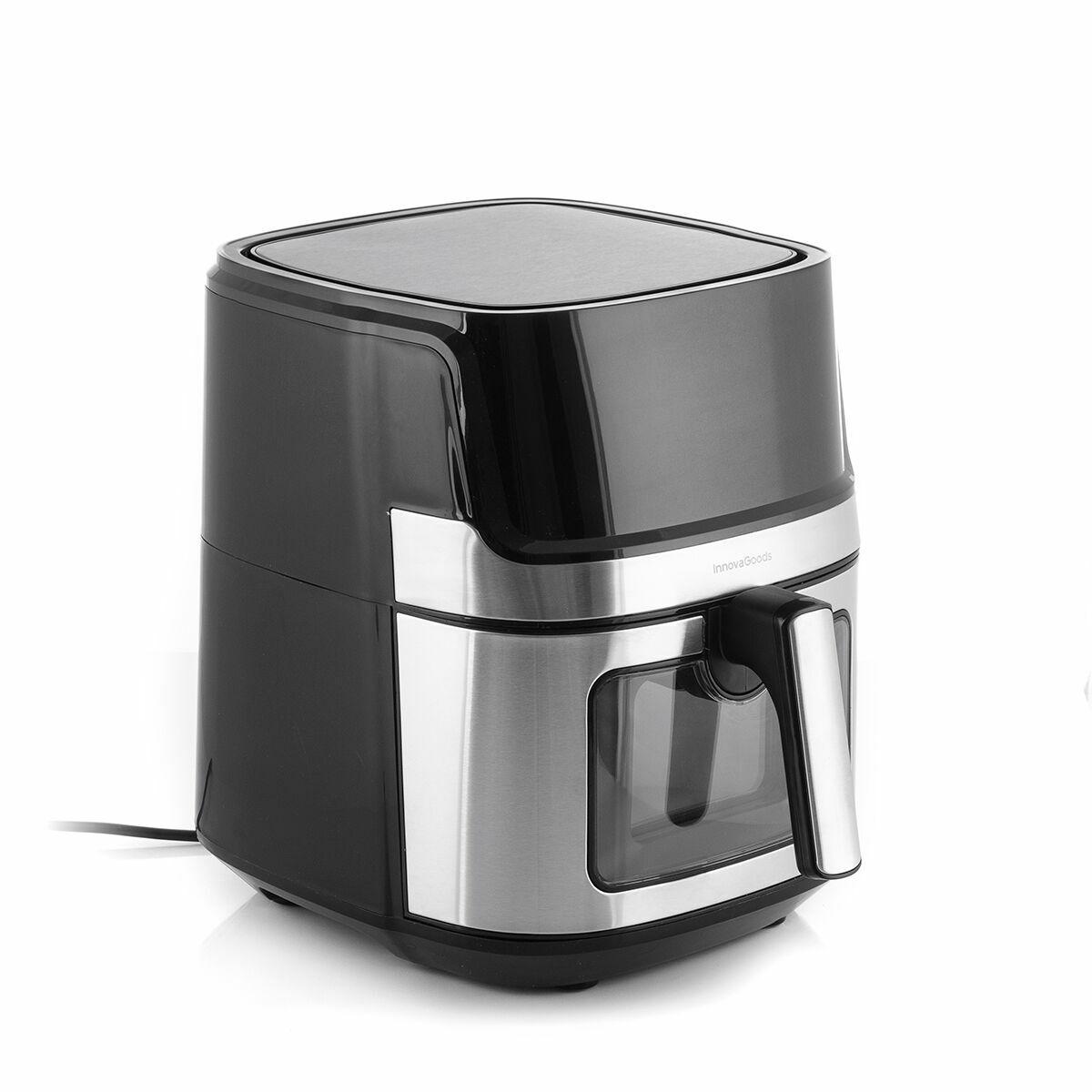 Freidora de Aire InnovaGoods Negro 1700 W 6,5 L Acero Inoxidable (Reacondicionado C)