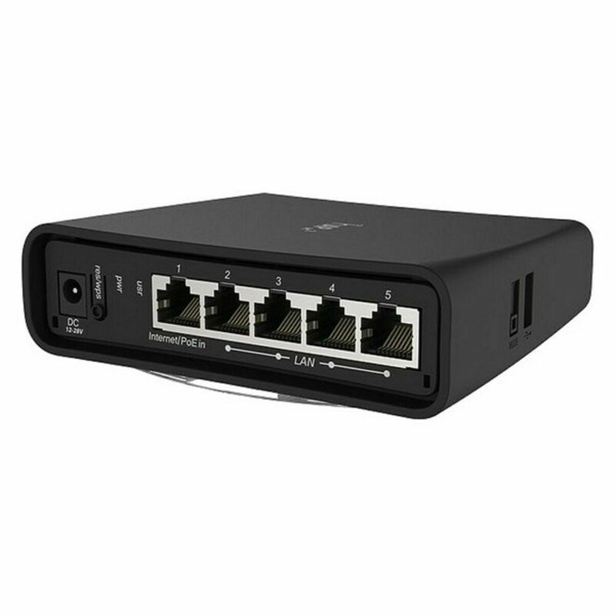 Punto de Acceso Mikrotik hAP ac² PoE 5 GHz Negro