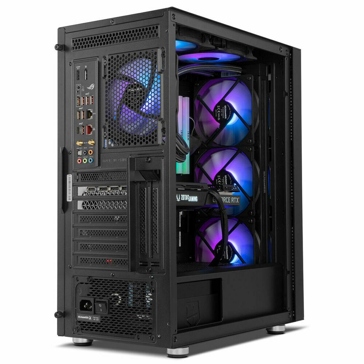 Caja Semitorre ATX Nox Hummer Horus E-ATX Negro