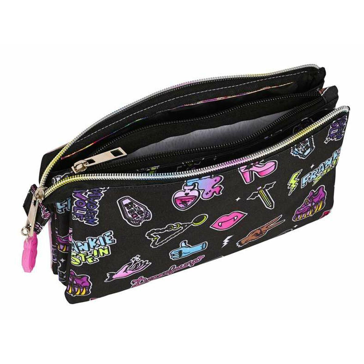 Portatodo Triple Monster High Creep 22 x 12 x 3 cm