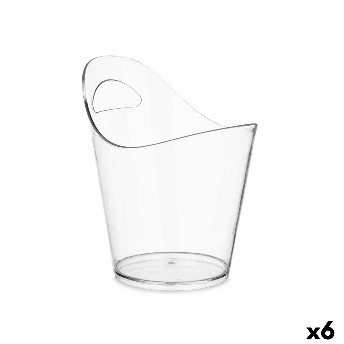 Cubitera Kinvara CN-IB-5L Transparente Plástico 5 L 25 x 29,5 x 20 cm (6 Unidades)