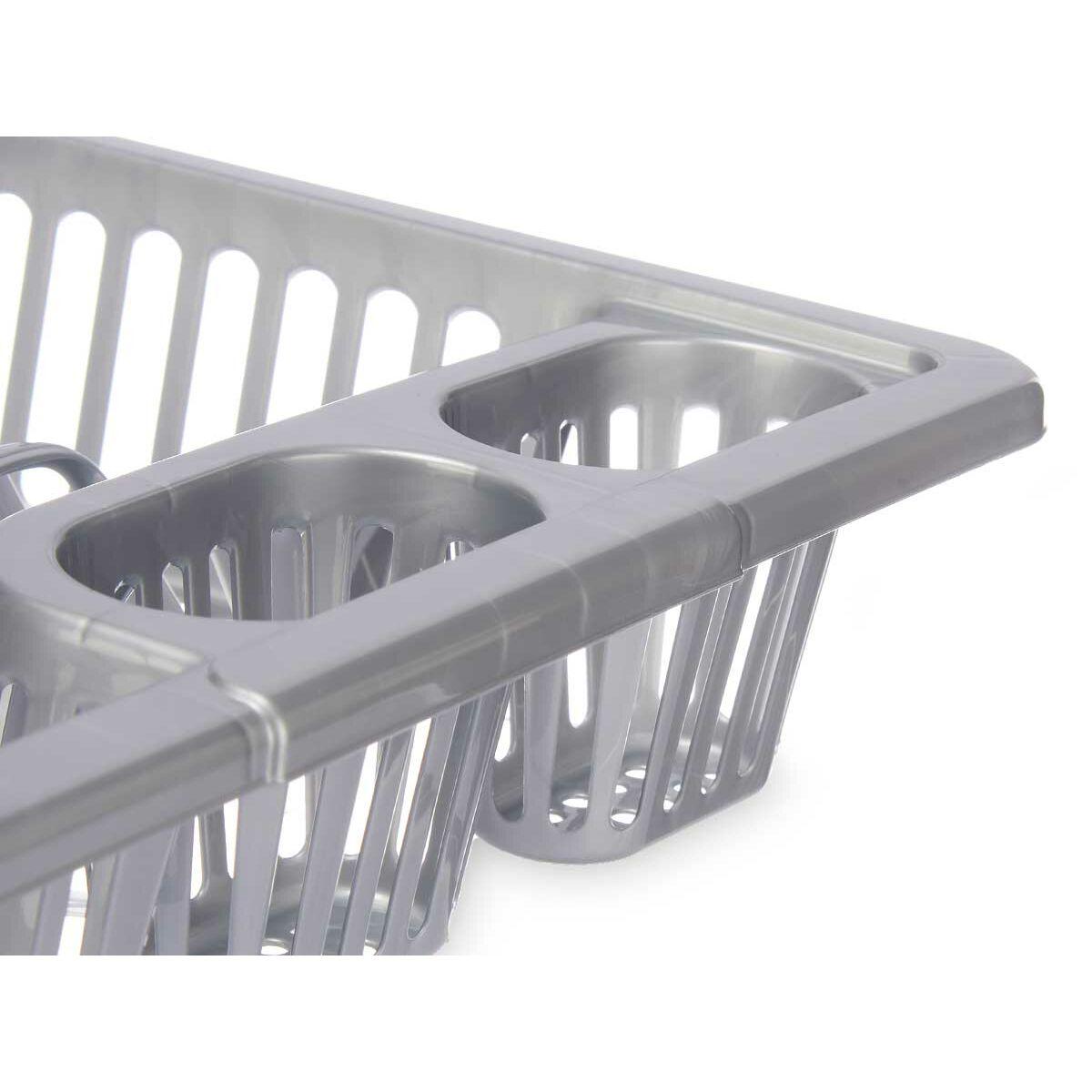 Escurridor para Fregadero Kinvara YMA04 1095 01 Plateado 46 x 8 x 36 cm (12 Unidades)