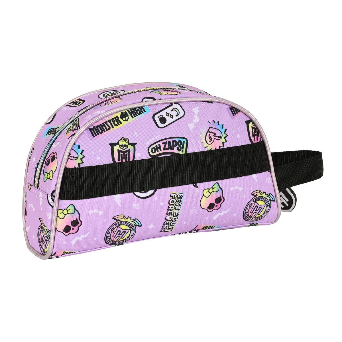 Neceser de Viaje Monster High Best boos Lila Poliéster 300D 26 x 16 x 9 cm