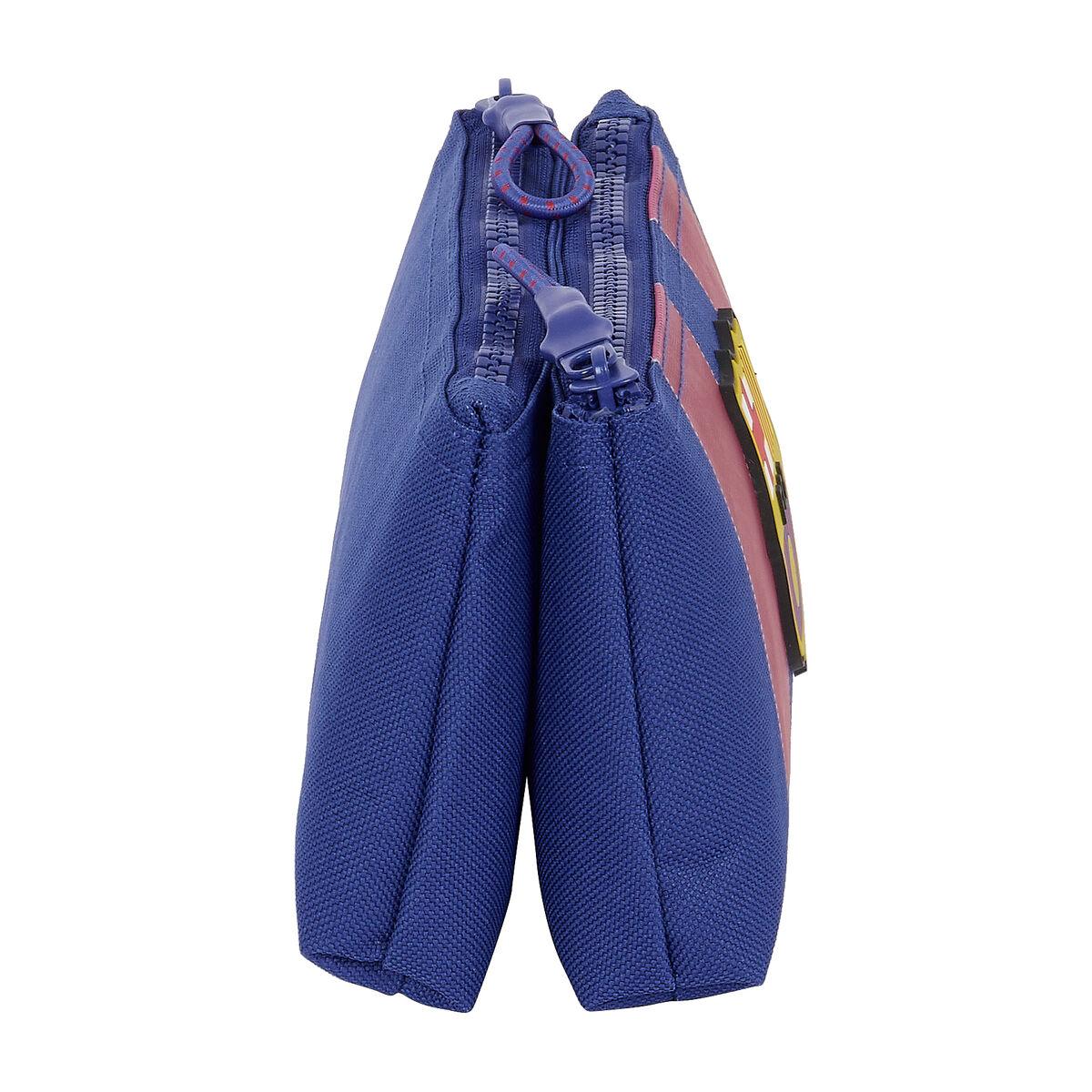 Neceser de Viaje F.C. Barcelona Rojo Azul marino Deportivo 22 x 10 x 8 cm