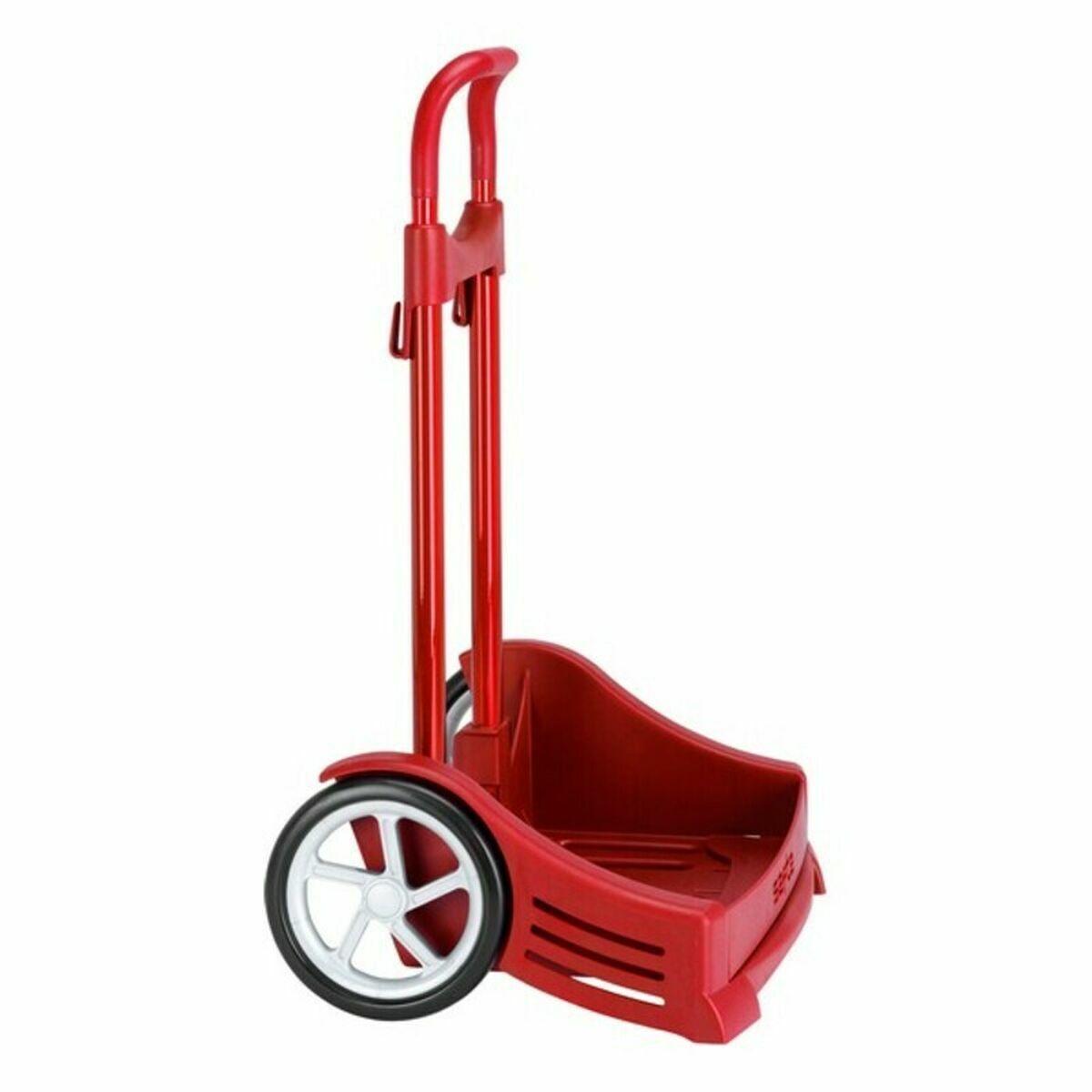 Carro Portamochilas Safta   Rojo 40 x 28 x 85 cm