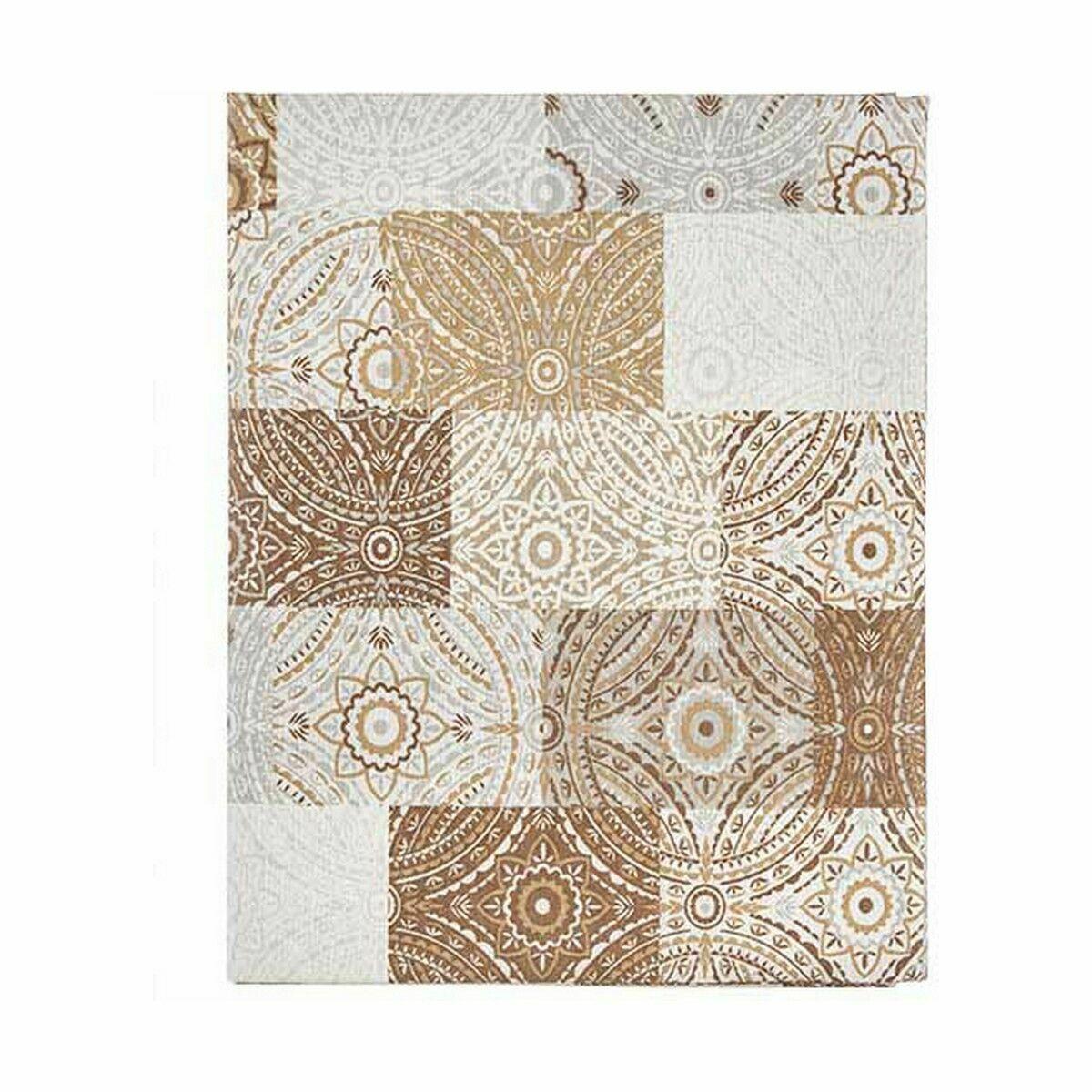 Mantel Kinvara AZULEJO-B Beige Loneta 140 x 180 cm Antimanchas Azulejo (6 Unidades)