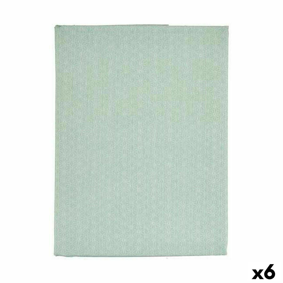 Mantel Kinvara ESTRELLA-M Verde Claro Loneta 140 x 180 cm Antimanchas Estrella (6 Unidades)