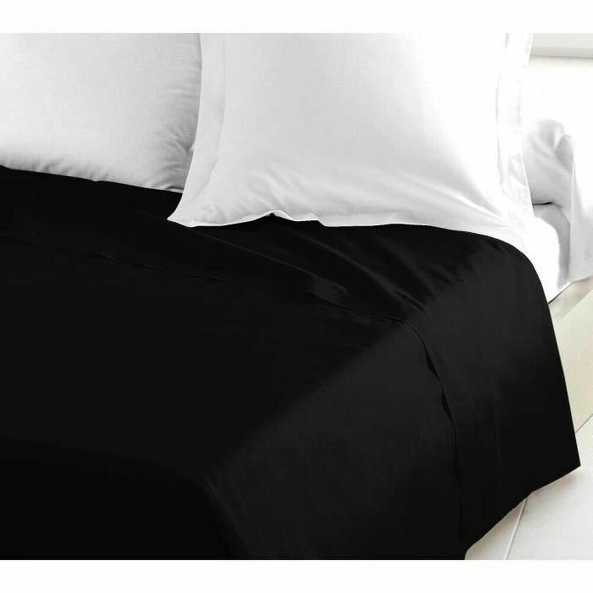 Juego de Sábanas Lovely Home Negro 180 x 290 cm