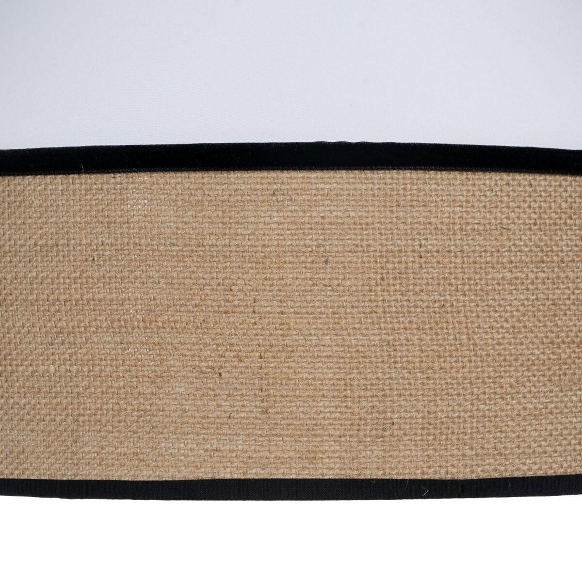 Lámpara de Techo Blanco Negro Natural Hierro Plástico 220-240 V 30 x 30 x 25 cm