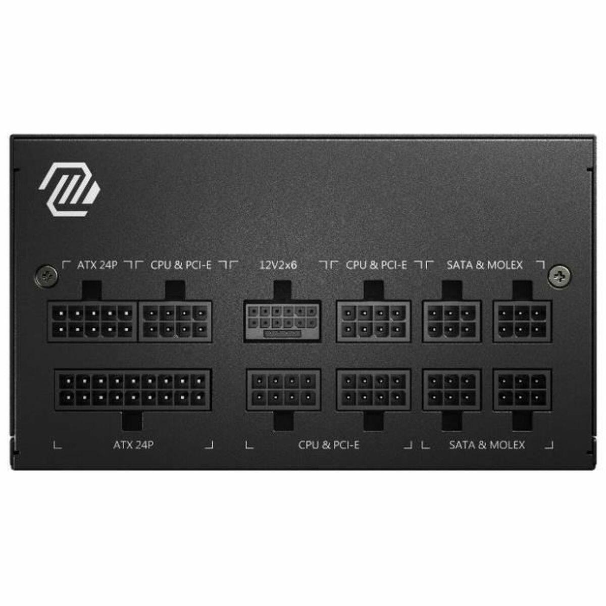 Fuente de Alimentación MSI Mag A750GL PCIe5 750 W 110 W 80 Plus Gold