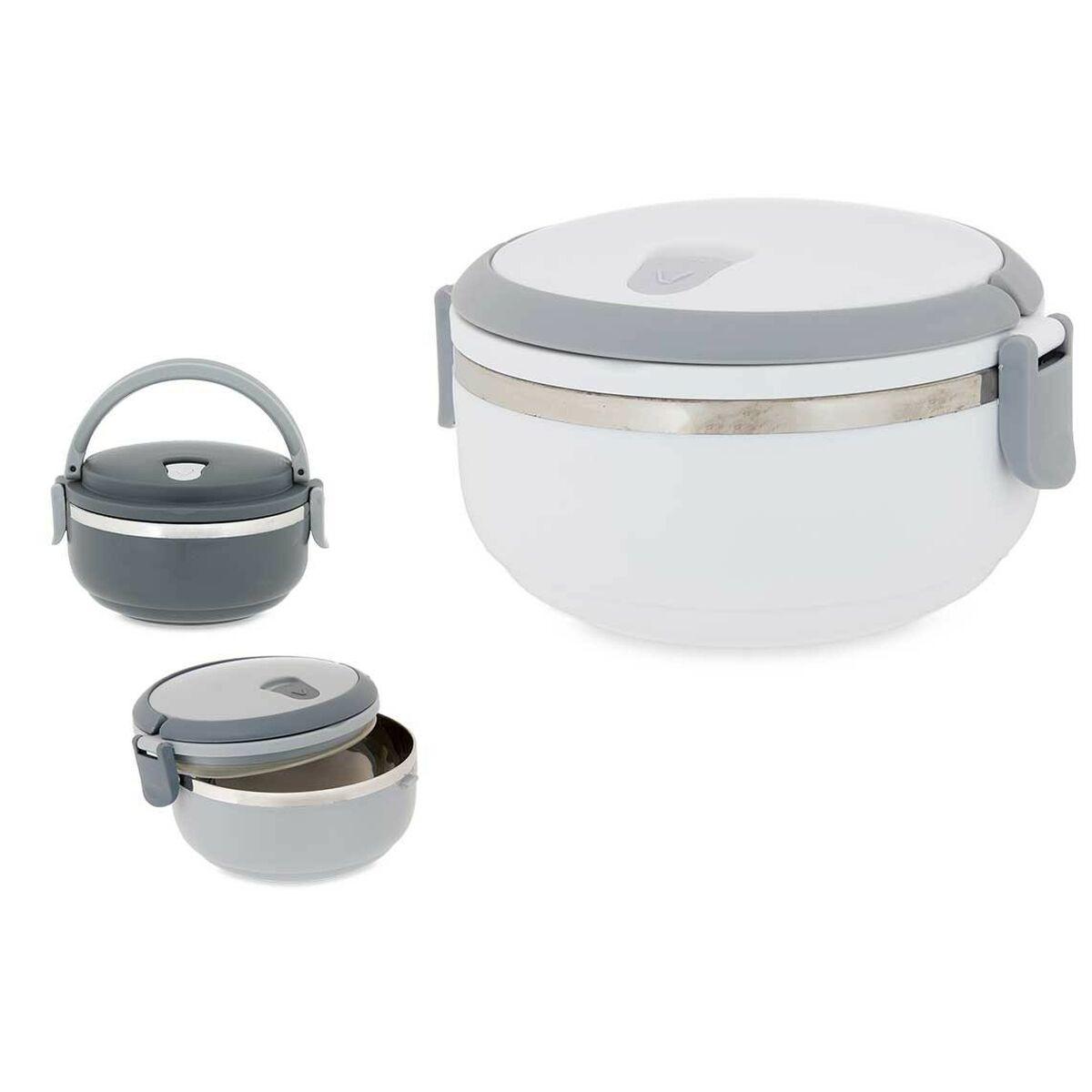 Fiambrera Redonda con Tapa Plástico 700 ml (12 Unidades)