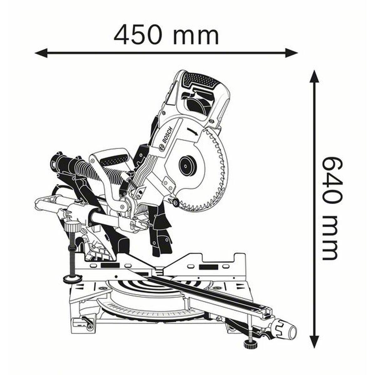 Sierra circular BOSCH 0601B19200 1600 W 230-240 V