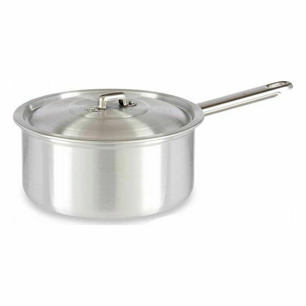 Cazo con Tapa Kinvara 100020 Plateado Aluminio 2 L 20 x 12 x 35,5 cm (10 Unidades)