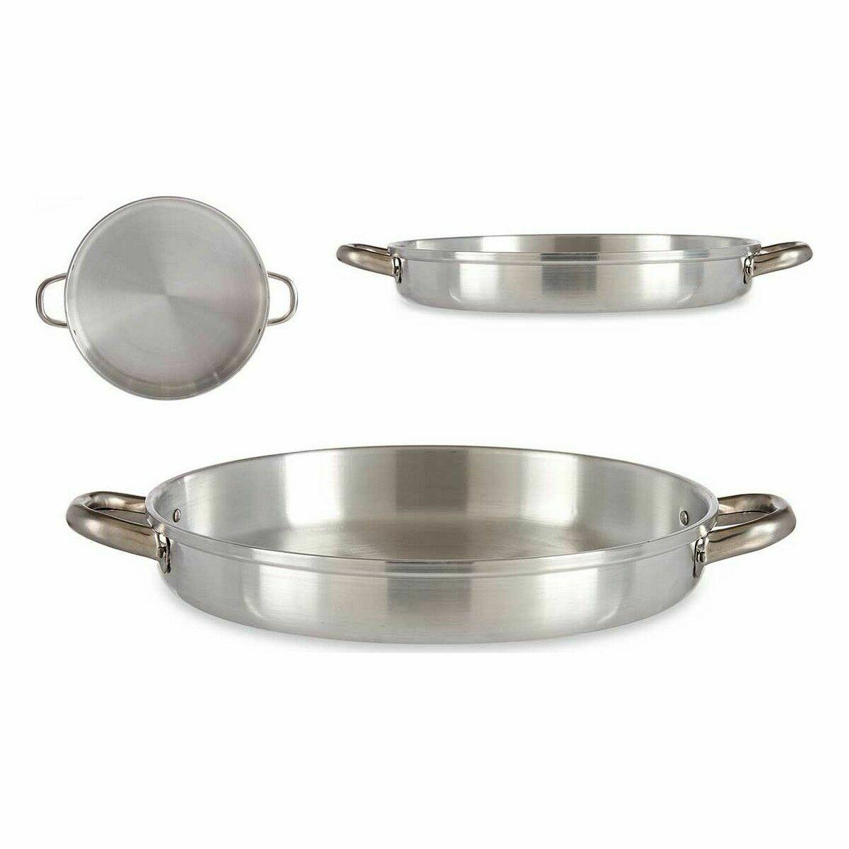 Sartén Kinvara 100117 Plateado Aluminio Ø 30 cm (12 Unidades)