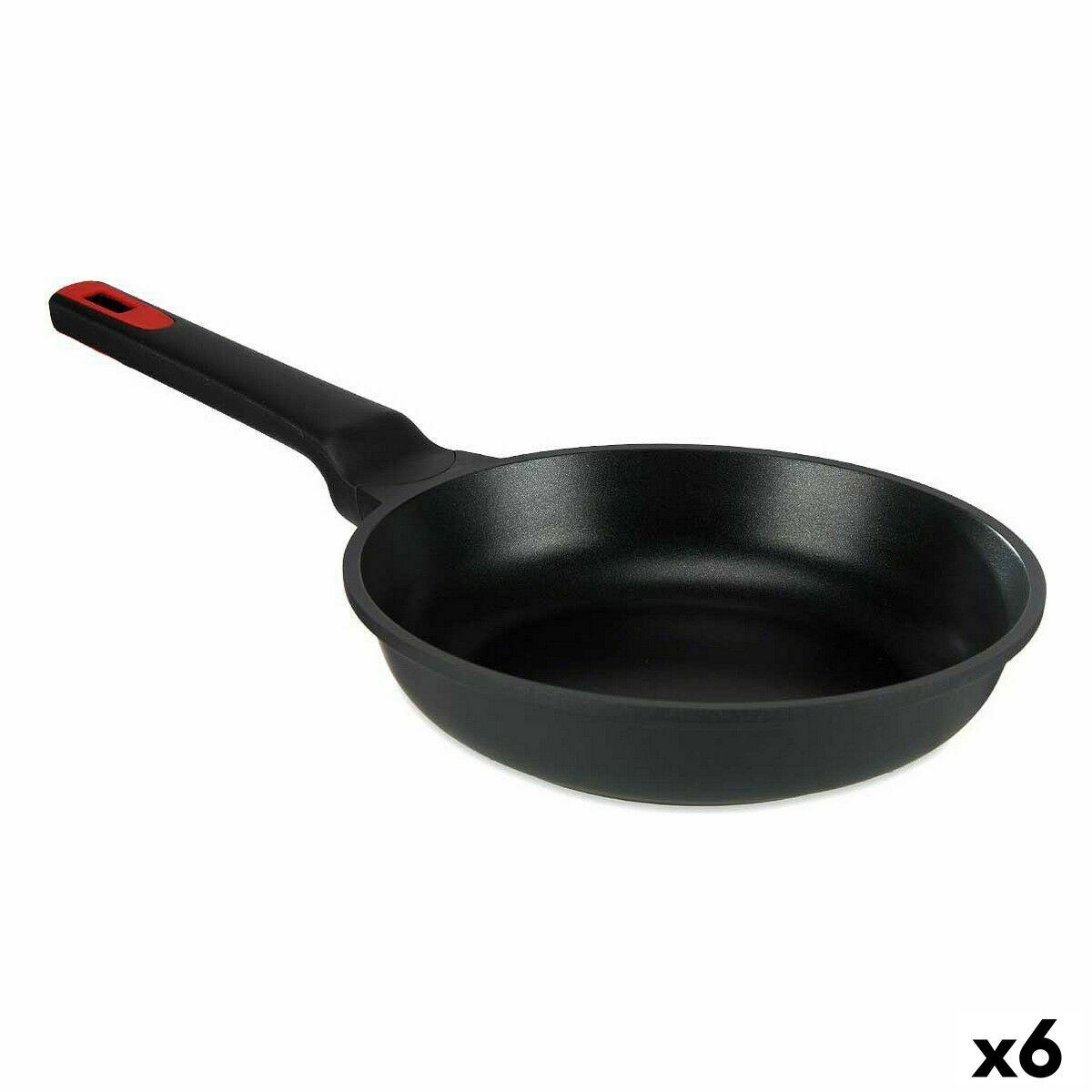 Sartén Kinvara 77778 Negro Aluminio Baquelita Ø 26 cm (6 Unidades)