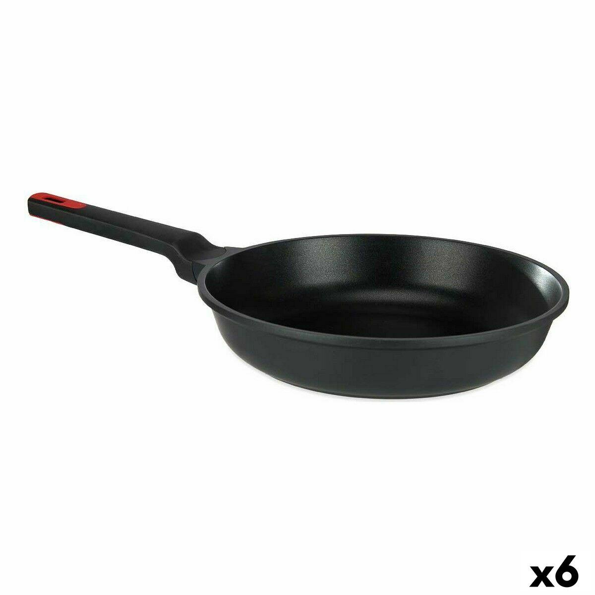 Sartén Kinvara 77780 Negro Aluminio Baquelita Ø 30 cm (6 Unidades)