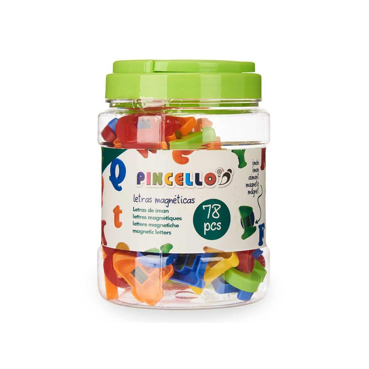 Letras Pincello MA7797-78 Plástico Imán Multicolor