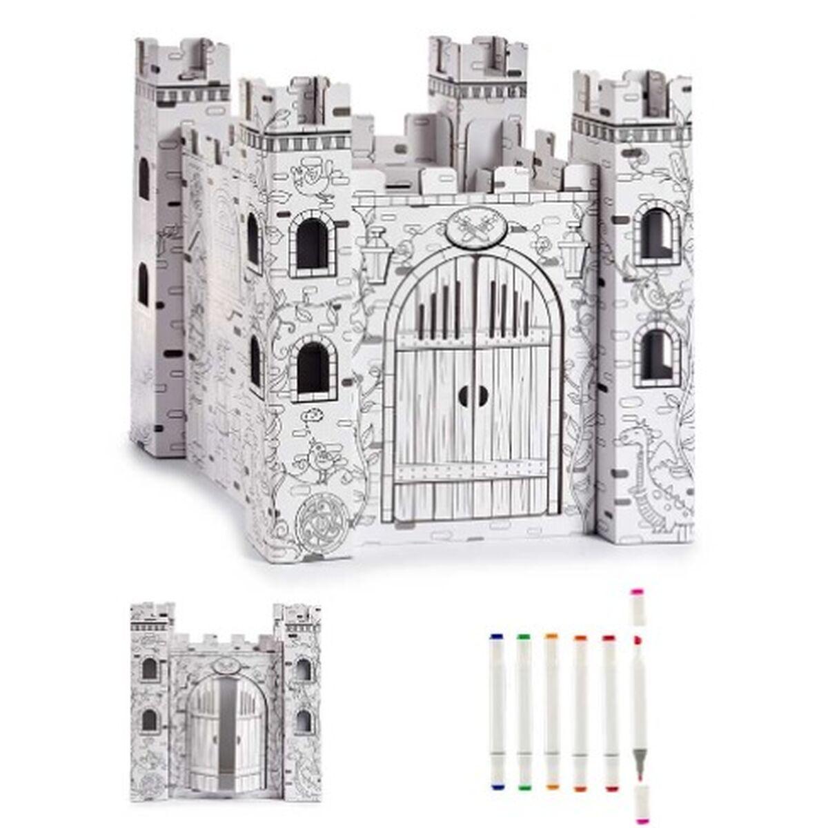 Juego de Manualidades con Papel Pincello CV20983 Castillo (4 Unidades)
