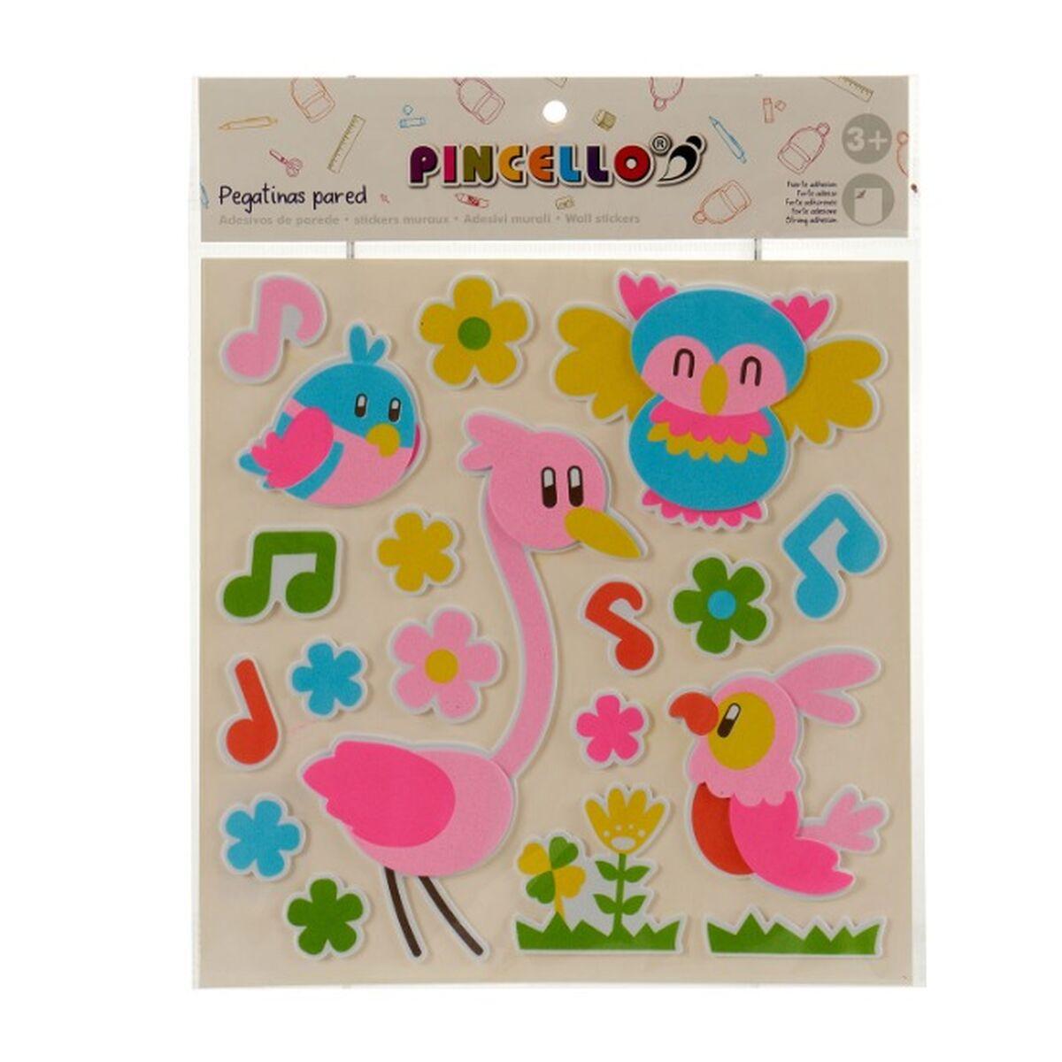 Pegatinas Pincello AR1810171 Multicolor 32 x 1 x 38 cm (24 Unidades)
