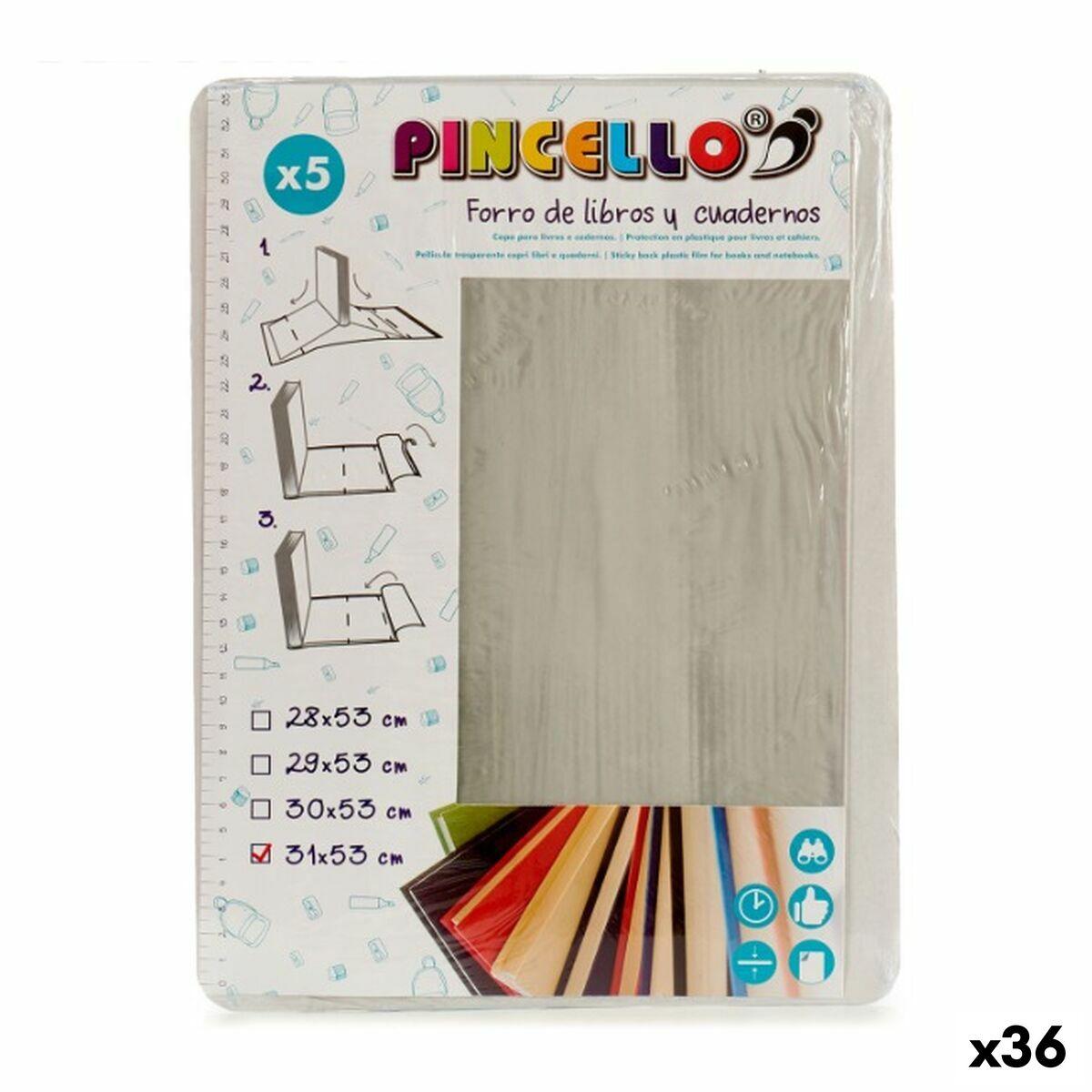 Forro Adhesivo para Libros Pincello 1805004 Transparente