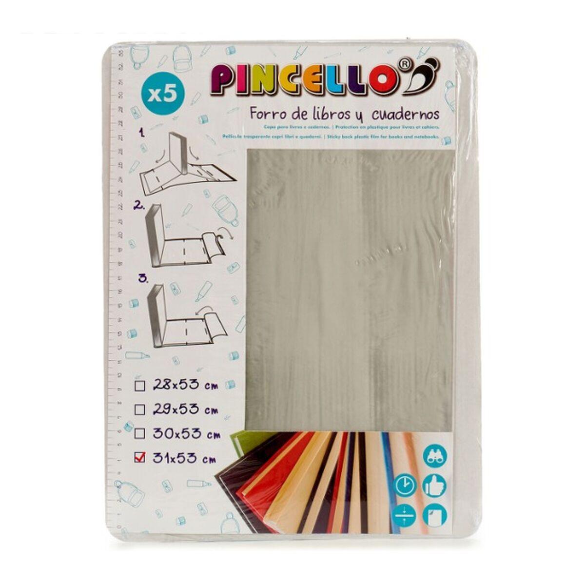 Forro Adhesivo para Libros Pincello 1805004 Transparente