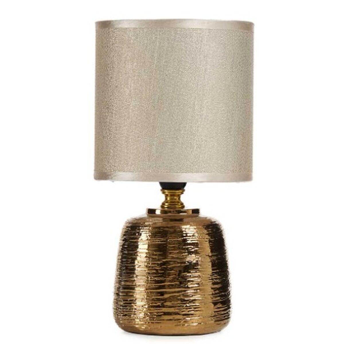 Lámpara de mesa Set Dorado Cerámica 13 x 13 x 26 cm (6 Unidades)