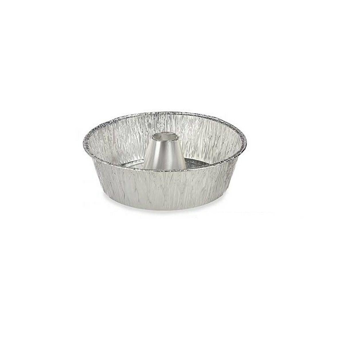 Set de Fuentes de Cocina Kinvara 30287C Aluminio 25 x 7,7 x 25 cm Desechable Flan (12 Unidades)
