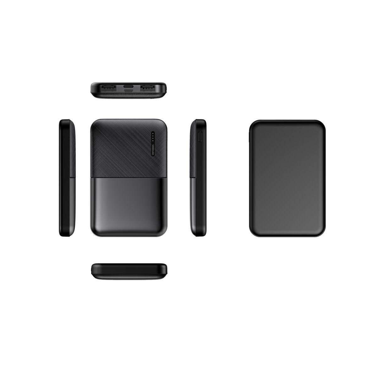 Cargador portátil DCU 34155000 Negro 5000 mAh