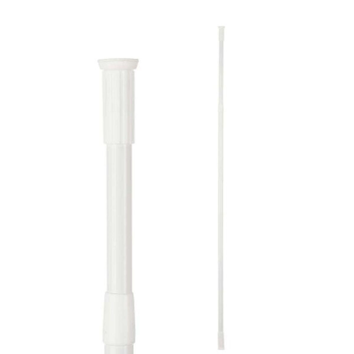 Barra extensible Berilo B0638 110-200CM Blanco Aluminio 200 x 2,2 x 2,2 cm De ducha (18 Unidades)