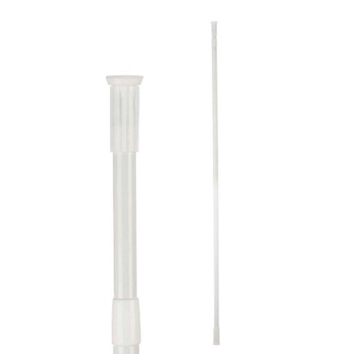 Barra extensible Berilo B0638 140-260CM Blanco Aluminio 260 x 2,2 x 2,2 cm De ducha (18 Unidades)