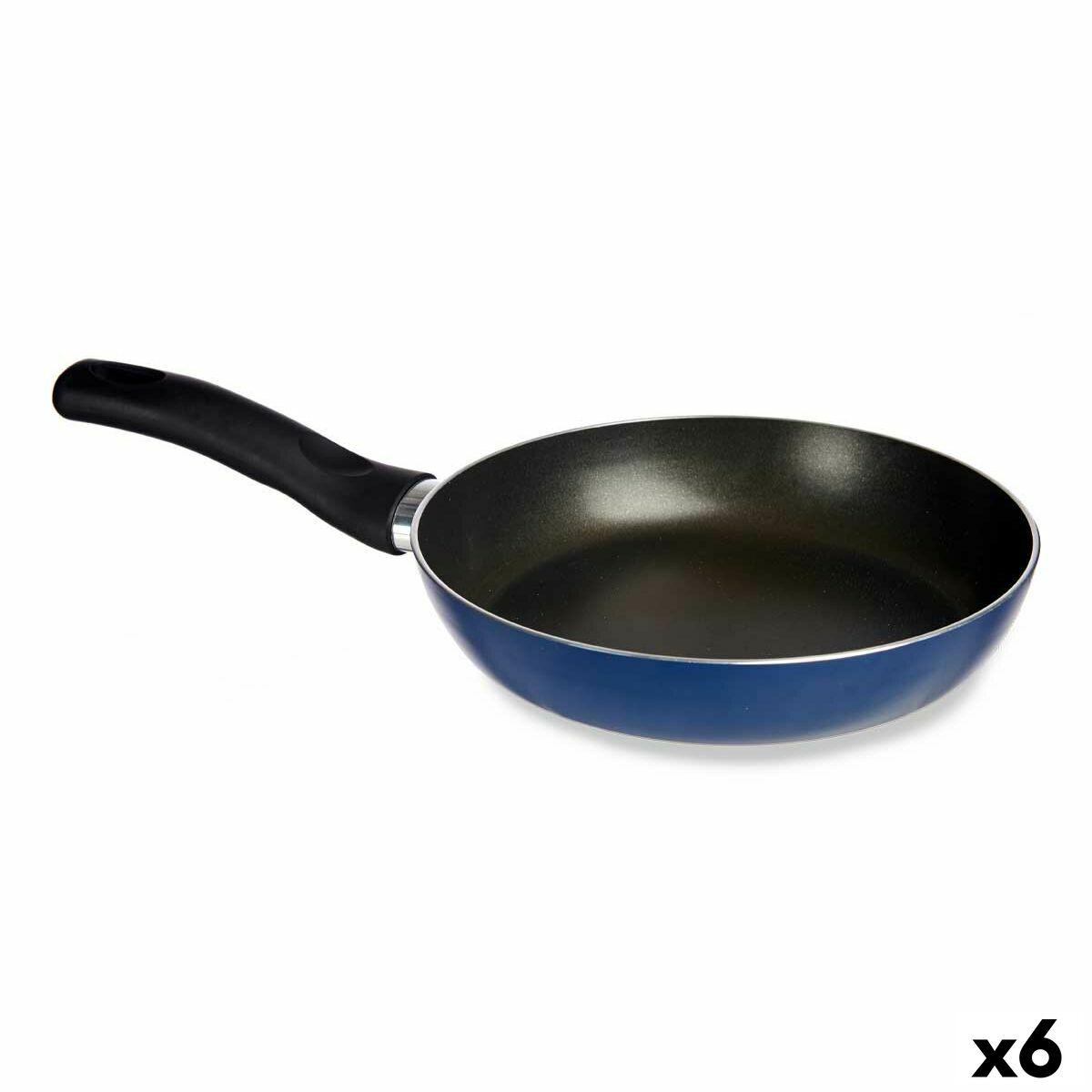 Sartén Kinvara 80726 Azul Aluminio 28 cm (6 Unidades)