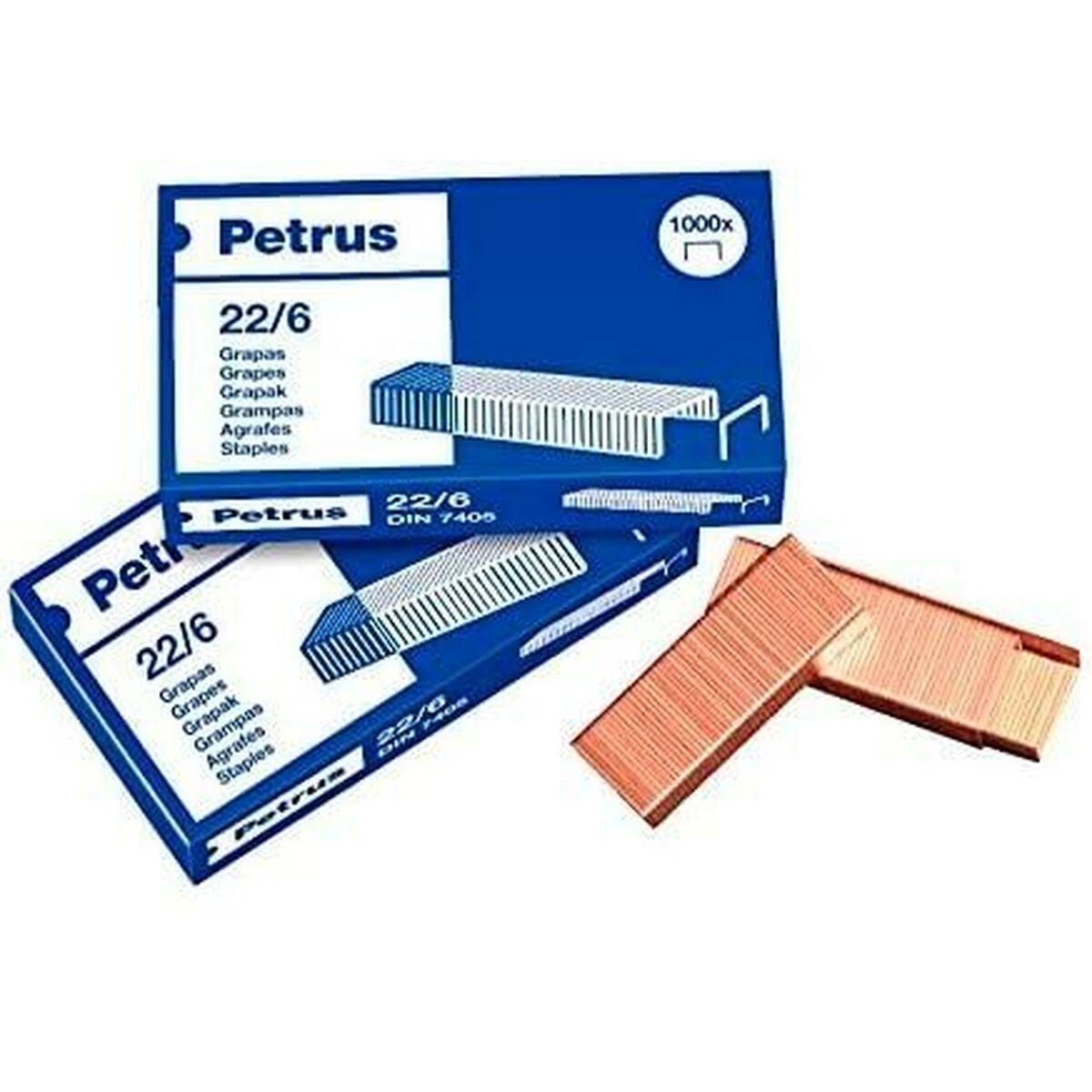 Grapas Petrus 22/6 6 mm (25 Unidades)