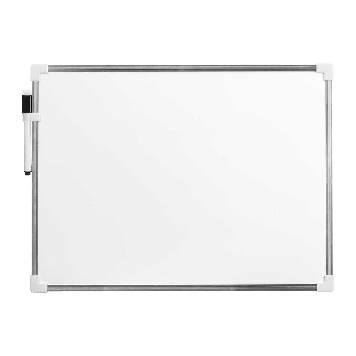Pizarra Magnética con Rotulador Pincello 421 Blanco Aluminio