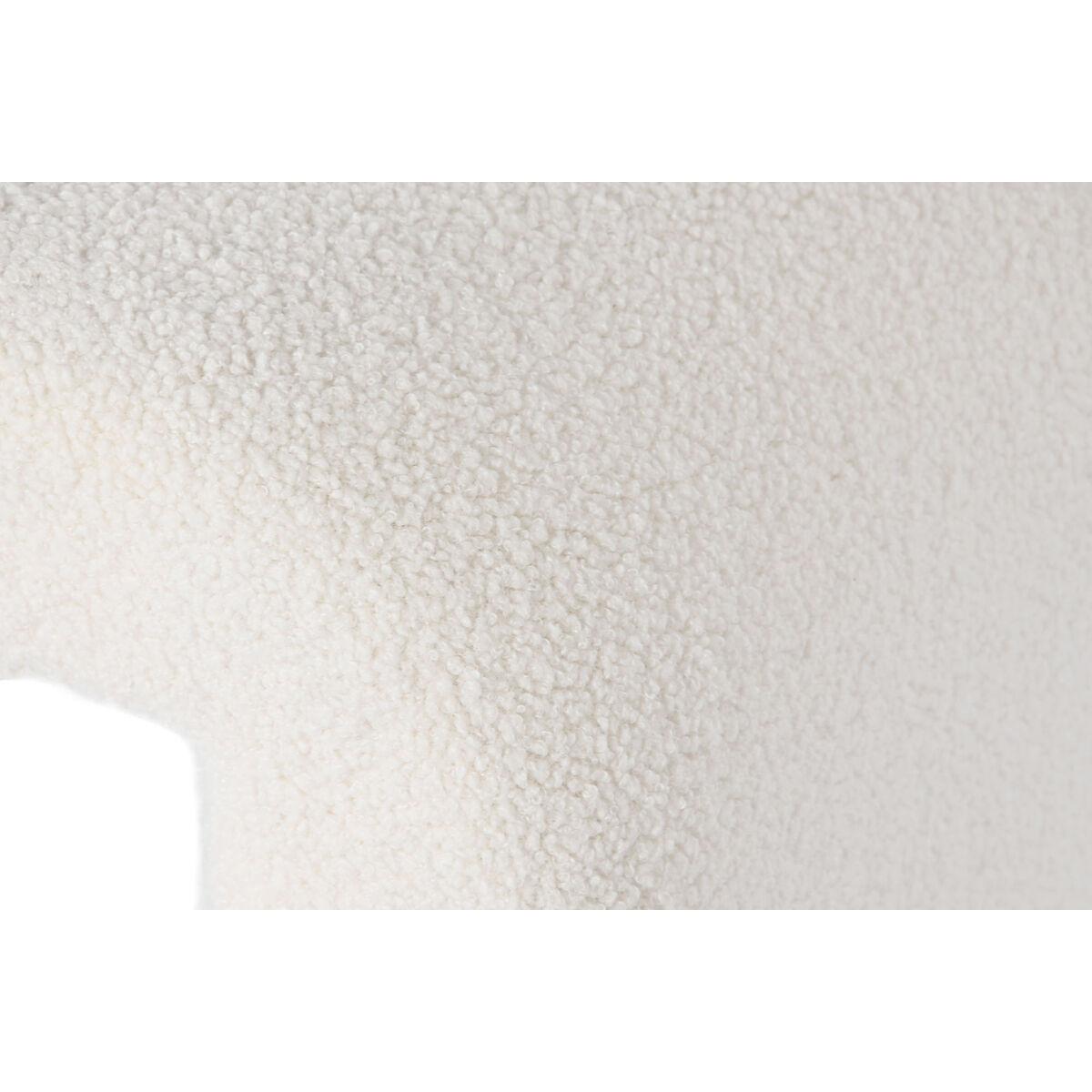 Banqueta DKD Home Decor Blanco 112 x 42 x 44 cm
